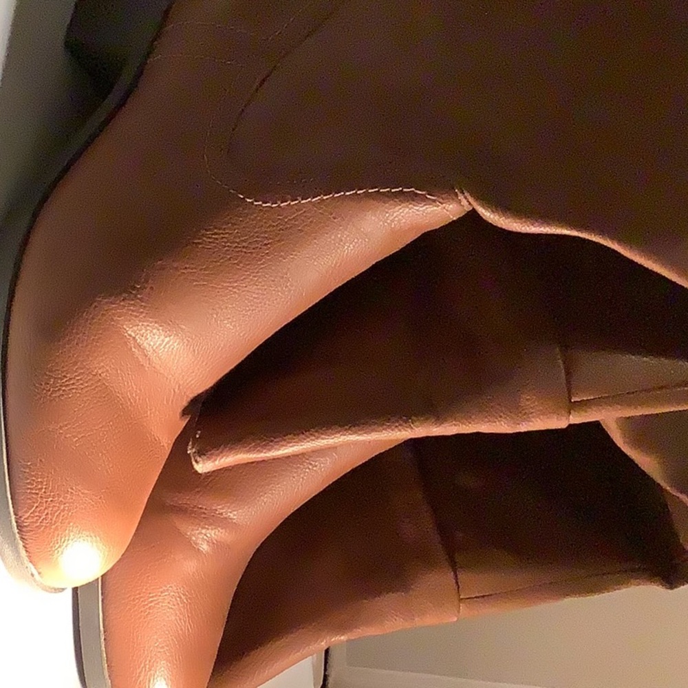 Reebok brown knee high boot size 9 w